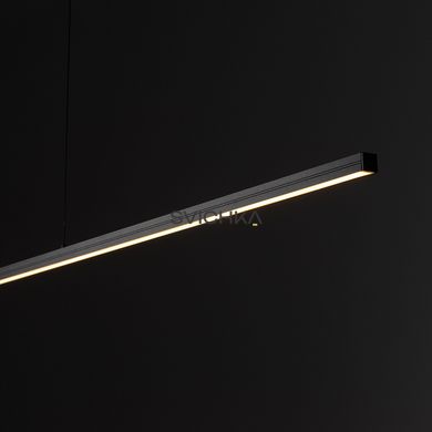 Підвісний світильник Nowodvorski BAR LED L, 3000K, Black, Чорний, Чорний, Чорний