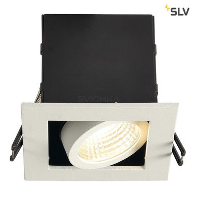 Світильник SLV KADUX 1 LED SET, 115701, Білий, Білий, Чорний, Білий, Чорний