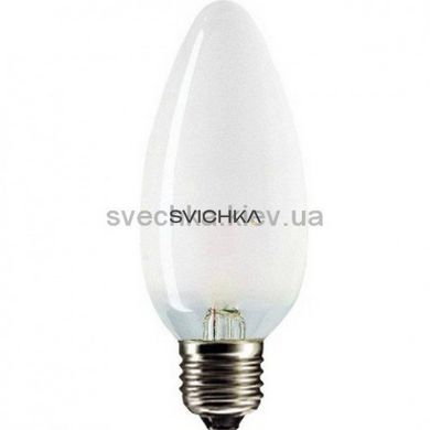 Лампа накаливания свеча Philips E27 40W FR 56467
