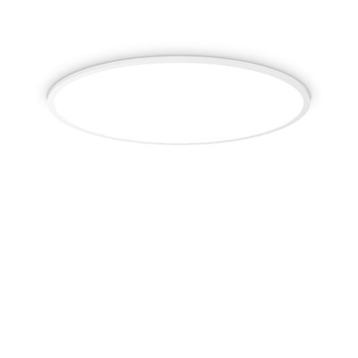 Потолочный светильник Ideal Lux Fly slim pl d90 4000К, White