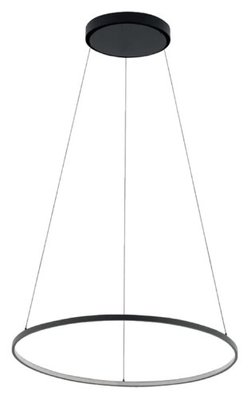 Подвесной светильник Nowodvorski CIRCOLO LED, 1x21W, 3000K, черный