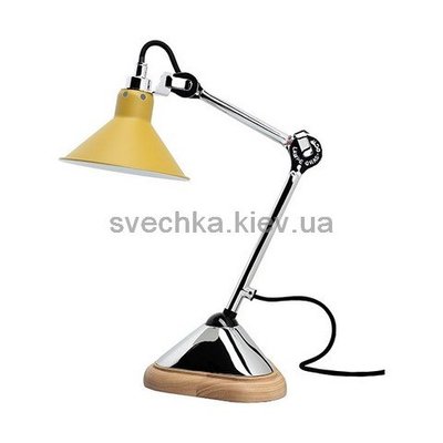 Настільна лампа Lampe Gras 207-Ch-Yellow, Білий, Білий