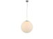 Підвісний світильник AZzardo WHITE BALL 30 AZ2516 (FLWB30WH), Хром, Білий