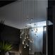 Подвесной светильник (LODES) Studio Italia Design Rain Chrome, Хром