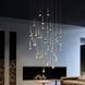 Підвісний світильник (LODES) Studio Italia Design Rain Chrome, Хром