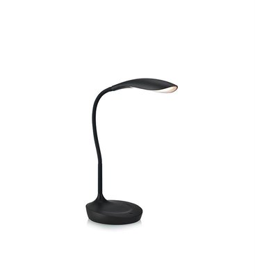 Настільна лампа Markslojd Swan USB 106094, Чорний, Чорний