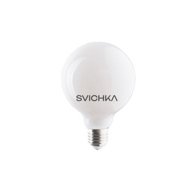 9177 Лампа Nowodvorski BULB GLASS BALL LED 8W, 3000K, E27, ANGLE 360 CN, Білий