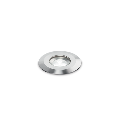 Світильник, що вбудовується Ideal Lux PARK LED PT1 4.8W 15°, Сталь, Сталь, Сталевий, Стальний