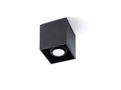 Точковий накладний світильник Faro Tecto 63271, Чорний, Чорний
