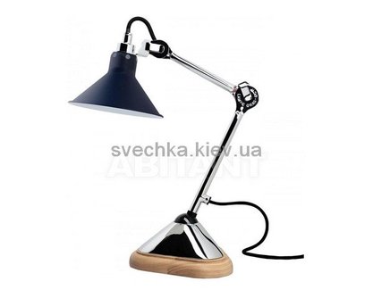 Настільна лампа Lampe Gras 207-Ch-Blue, Білий, Білий