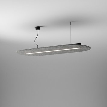 Подвесной светильник Aqform AQfelt OVALL RAFTER LED Graphite