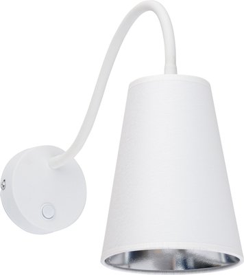 Бра WIRE SILVER TK-Lighting 3240 - 3240, Білий, Білий, Сріблястий