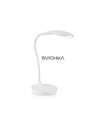 Настільна лампа Markslojd Swan USB 106093, Білий, Білий