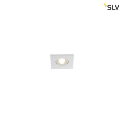 Світильник SLV NEW TRIA MINI DL SQUARE SET 114401, Білий, Білий, Білий, Білий