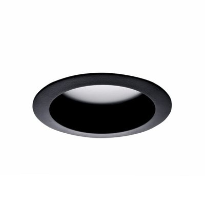LED світильник NEW-130 MINI-6W Black IP44 із вбудованим джерелом світла, Чорний, Чорний