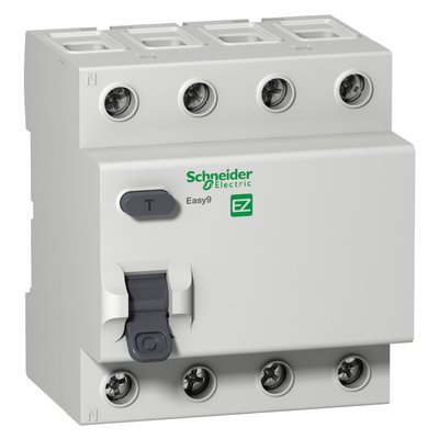 Диференціальний вимикач (ПЗВ) Schneider Electric Easy9 4П 300мА 40А ТИП "АС"