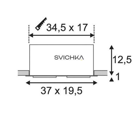 Світильник SLV KADUX 2 XL LED SET, 115741, Білий
