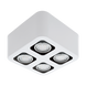 Точечный светильник Eglo Toreno 93013, Белый, Хром, Белый, Хром