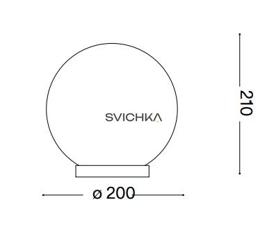 Ideal Lux MAPA BIANCO TL1 D20 Білий 009155