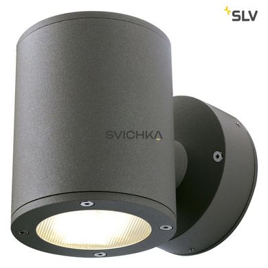 Вуличне бра SLV Sitra wall up-down 230365, антрацит, Антрацит, Антрацит, Антрацит