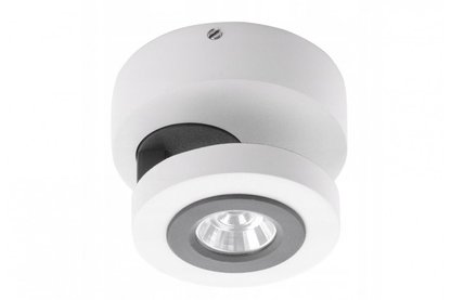 Світильник-спот AZzardo ENZO 1 LED AZ0668, Білий, Сірий, Білий, Сірий