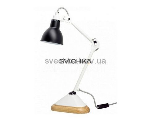 Настільна лампа Lampe Gras 207-Wh-Bl-Round, Білий, Білий