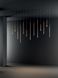 Подвесной светильник (LODES) Studio Italia Design A-Tube Nano large Black, Черный