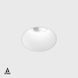 Врізний точковий світильник LTX INVISIBLE MINI R, 3000K, White