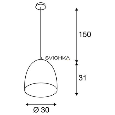 Подвесной светильник SLV Cone 30