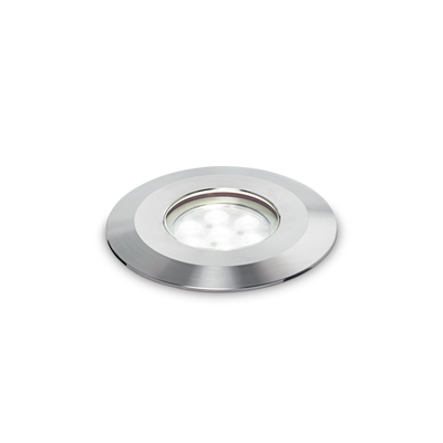 Світильник, що вбудовується Ideal Lux PARK LED PT1 11W 60°, Сталь, Сталь, Сталевий, Стальний