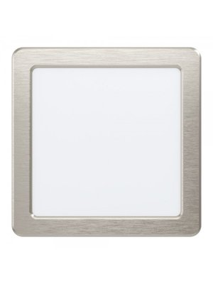 Точковий врізний світильник Eglo FUEVA 5 99184, Нікель матовий, Білий