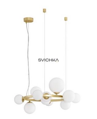 Підвісний світильник Nova luce ODILLIA Round, Gold/White