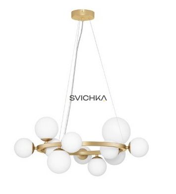 Підвісний світильник Nova luce ODILLIA Round, Gold/White