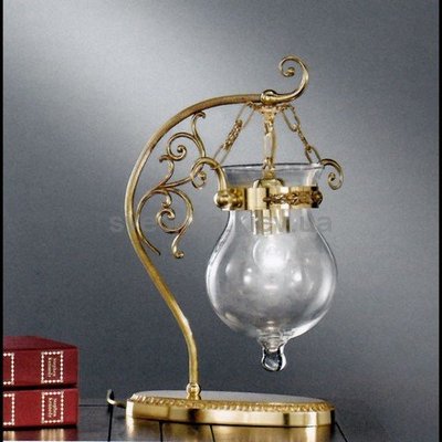 Настільна лампа Nervilamp B168 FR.GOLD, Золотий, Золото