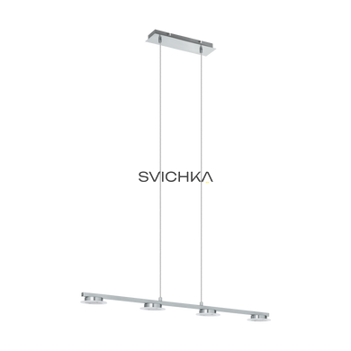 Підвіс (люстра) Eglo CARTAMA 1 96525, Хром, Матовий, Прозорий