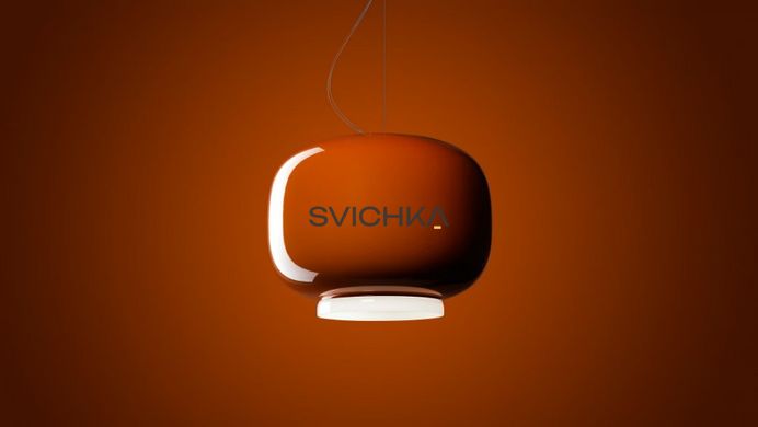 Підвісний світильник Foscarini Chouchin Reverse 1, Orange