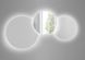 Настенно-потолочный светильник Egoluce MOONLIGHT, White, Белый, Белый, Белый