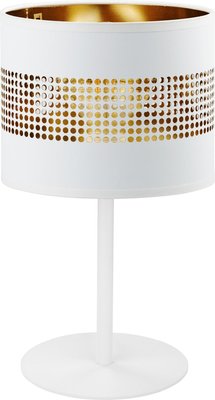 Настільна лампа TAGO TK-Lighting 5056-5056, Білий, Білий, Золотий
