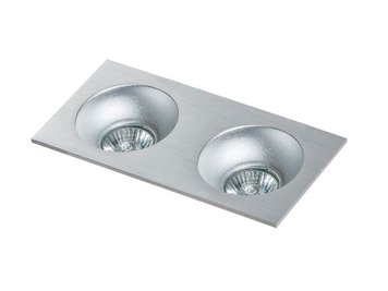 Точковий світильник Azzardo Hugo 2 Downlight GM2203 ALU (AZ1737), без вставки, Алюміній, Алюміній