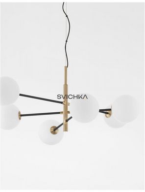 Подвесной светильник Nova luce Vitra 6 Gold/Black