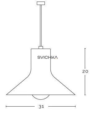 Подвесной светильник Zava Sister 9005-31