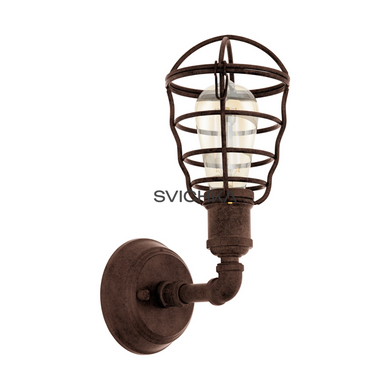 Настінний світильник Eglo PORT SETON 49811, Коричневий, Коричневий