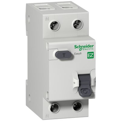 Дифференциальный автоматический выключатель Schneider Electric Easy9 1П+N 10А 30мА ТИП "АС"