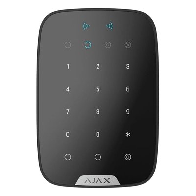Беспроводная сенсорная клавиатура Ajax Keypad PLUS черная
