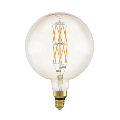 Лампа Eglo філаментна диммір. янтар BIG SIZE (LM LED E27) G200 2100K 11687