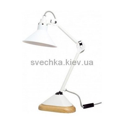 Настільна лампа Lampe Gras 207-Wh-Wh, Білий, Білий