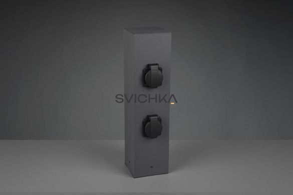 Вуличний блок штекерних розеток Trio Garden Socket, Anthracite, Антрацит, Антрацит