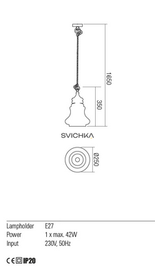 Подвесной светильник REDO 01-1401 KASHI