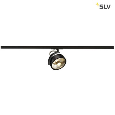 Світильник для шинної системи SLV KALU TRACK ES111 143540, Чорний, Чорний