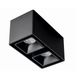 Світильник FASHION 2 ED FIXED -GU10 White&Black IP 20 (під лампу з цоколем GU10), Чорний, Чорний, Чорний